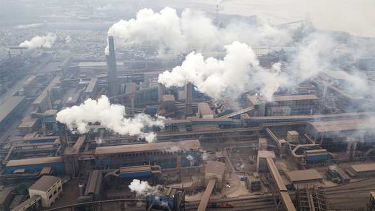 cette image est une simple illustration du derapage de la Chine en matiere de l'émission de gaz carbonique