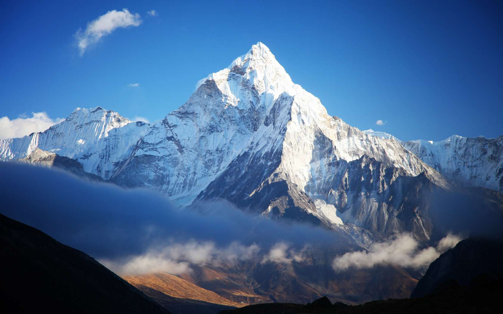 la chaine de montagne de l'Himalaya
