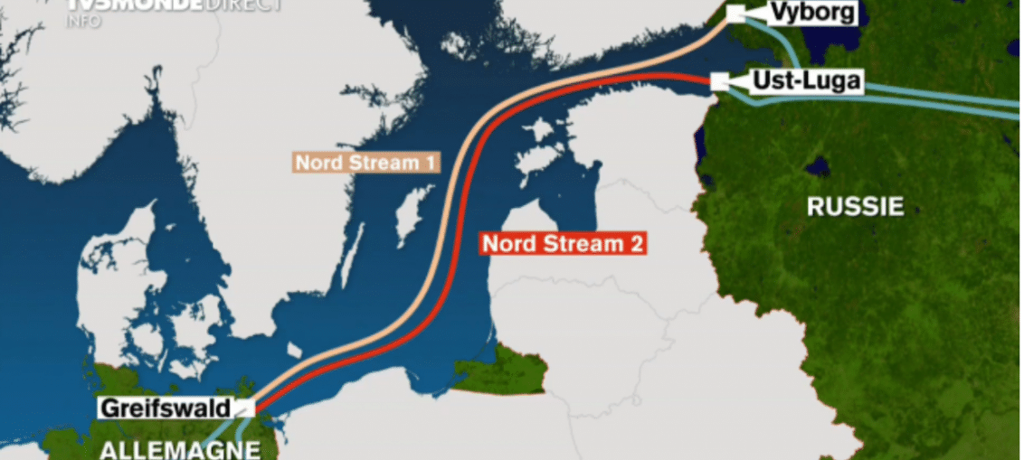 Nord stream 2 est le projet gazoduc russe pour l'Europe