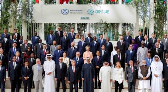 dirigeants du monde lors de la COP28