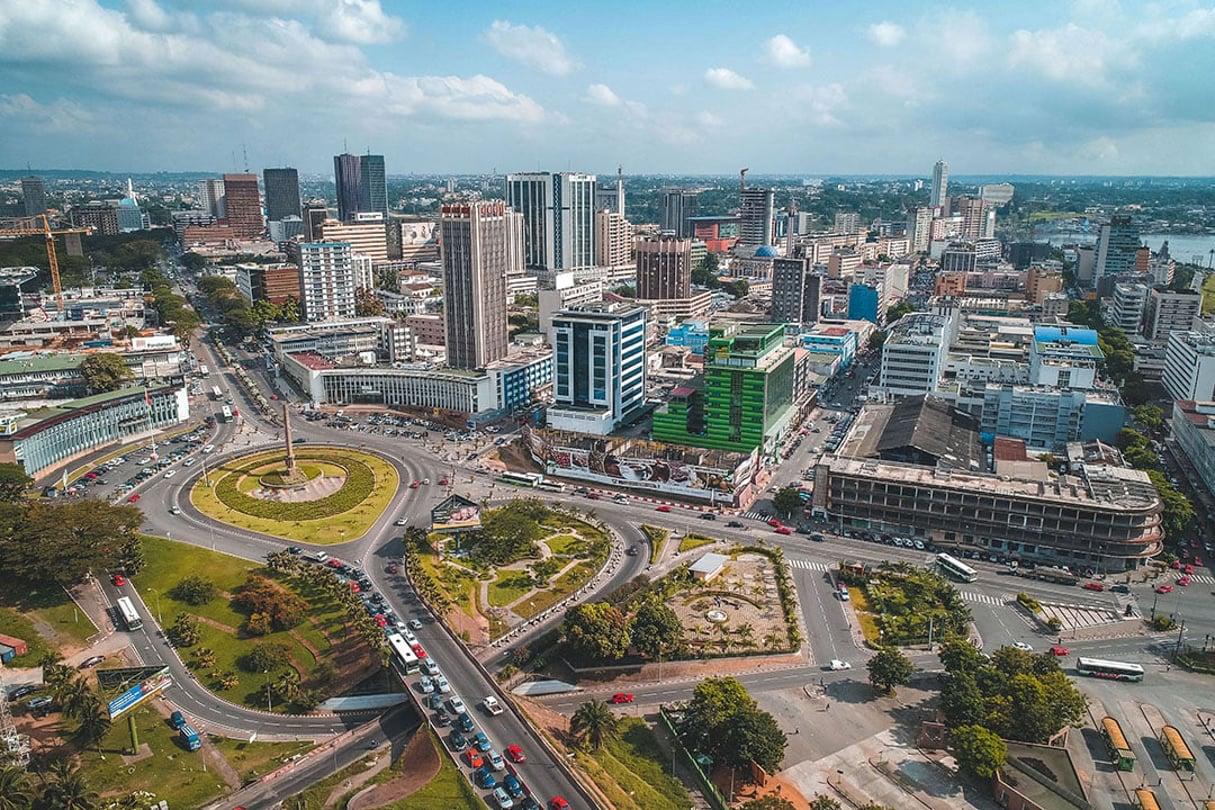 la ville d'Abidjan en Cote d'Ivoire