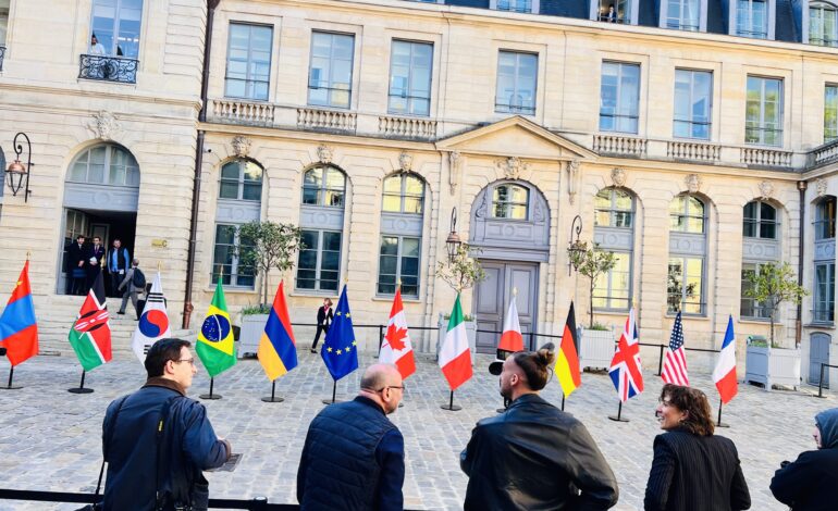 LE G7 SE REUNIT A PARIS POUR PARLER ENVIRONNEMENT