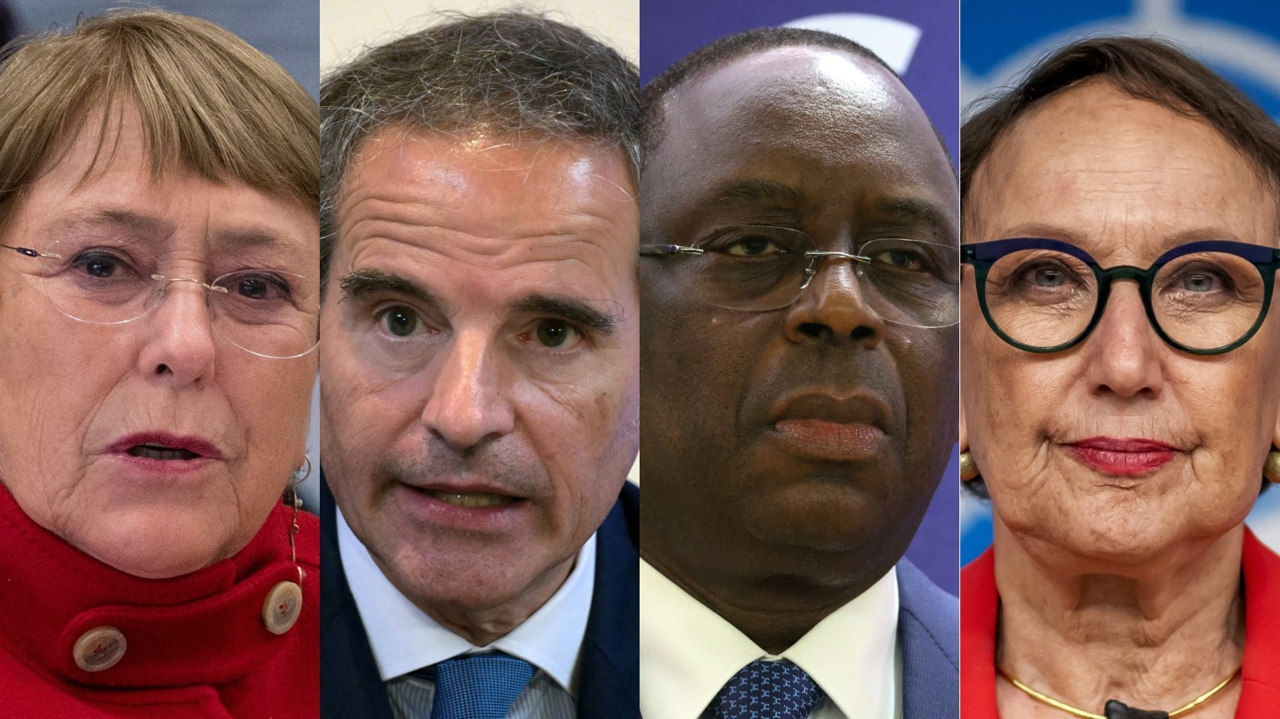 ONU: l&rsquo;heure du grand oral pour les quatre candidats à la succession d&rsquo;Antonio Guterres